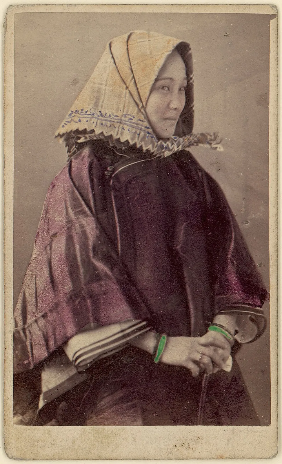 [Young Woman with Green Bracelets] by Unknown