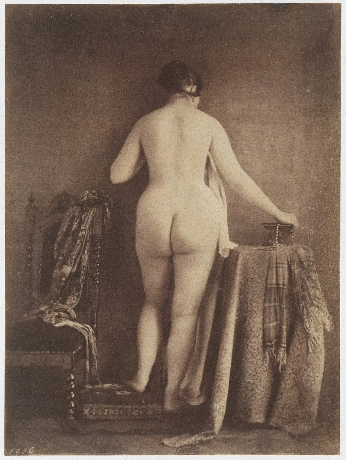 [Standing Female Nude] by Julien Vallou de Villeneuve
