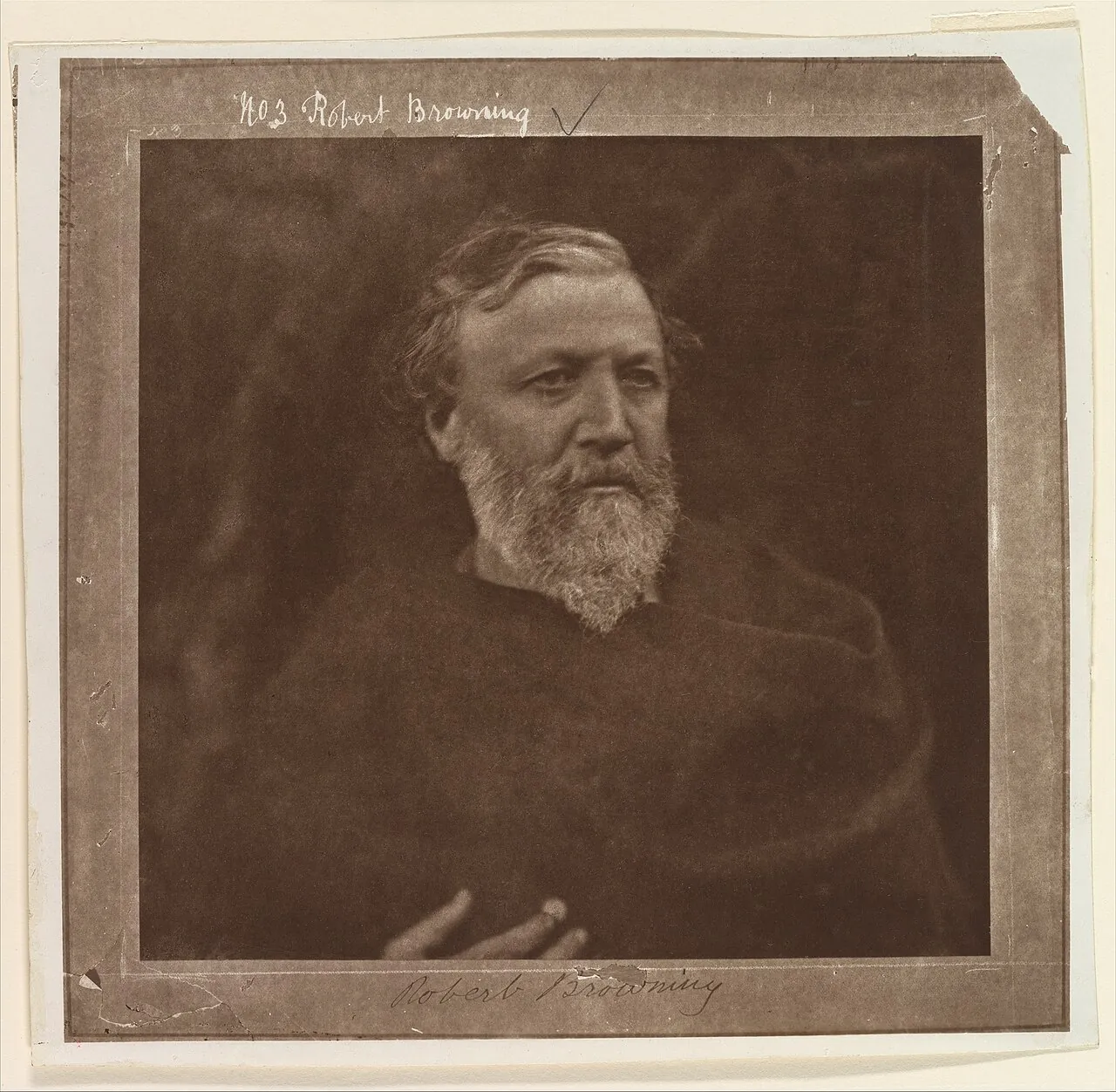 Robert Browning by Julia Margaret Cameron
