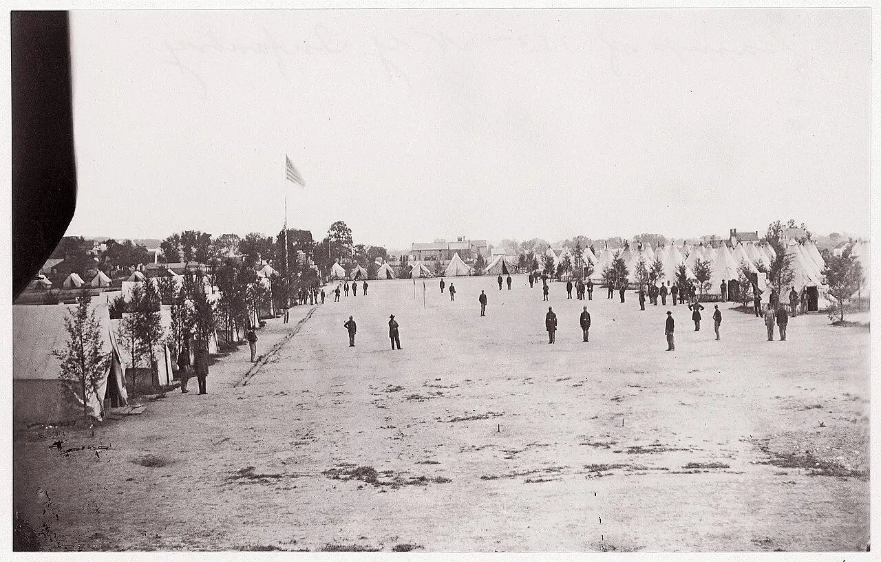 Camp of 153rd New York Infantry by Unknown