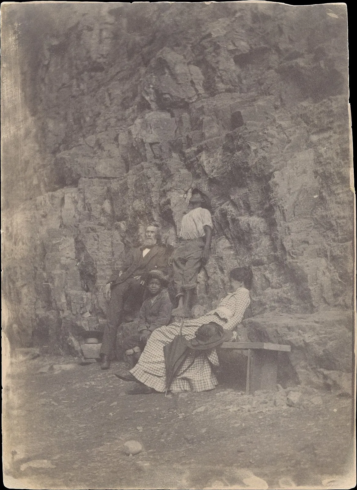 [William H. Macdowell and Margaret Eakins in Saltville (or Clinch Mountain), Virginia] by Thomas Eakins
