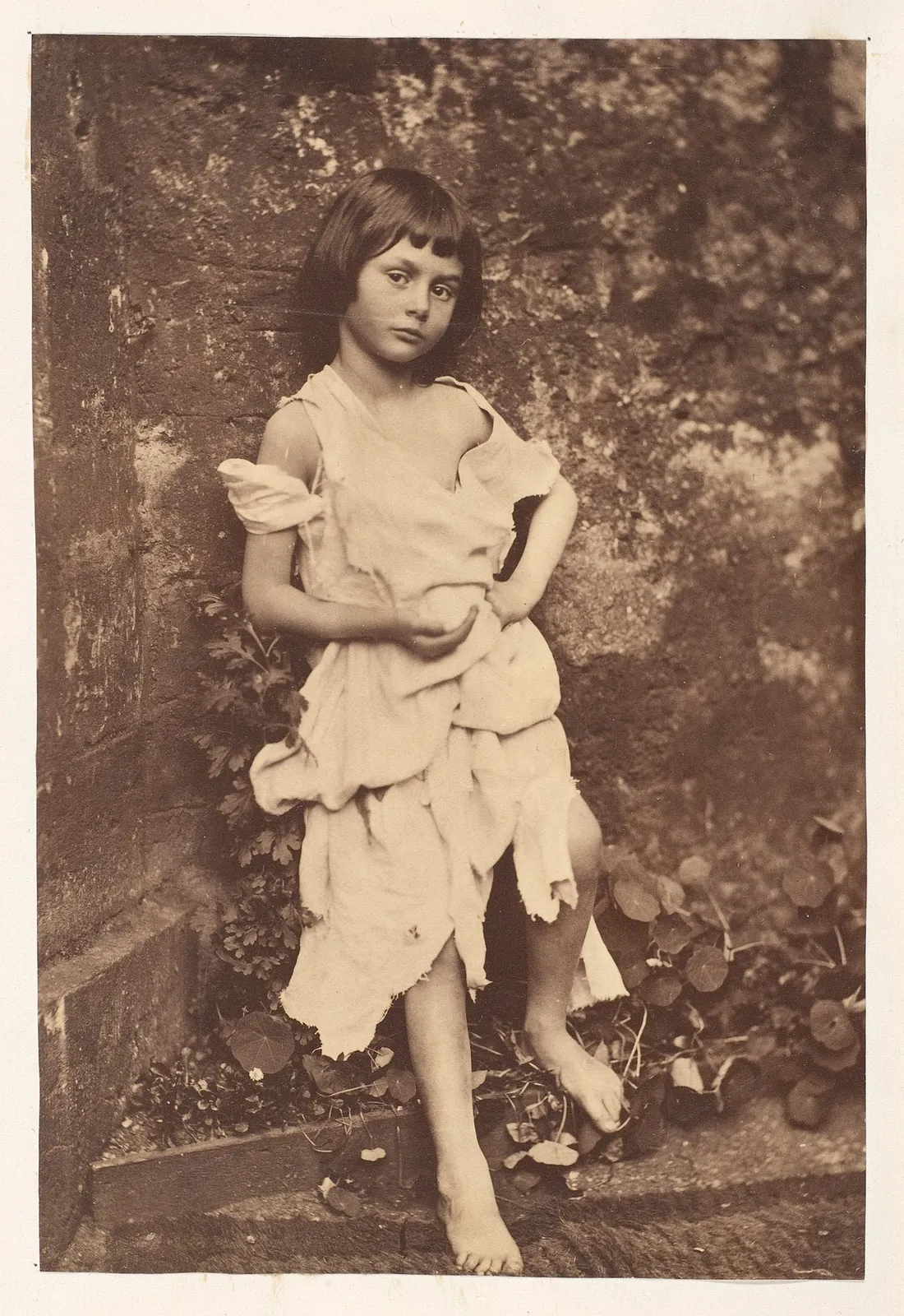 Alice Liddell as "The Beggar Maid" by Lewis Carroll