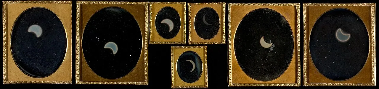 Eclipse of the Sun by W. & F. Langenheim