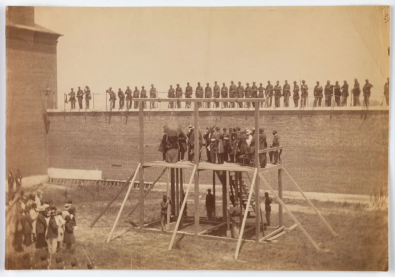 Execution of the Conspirators by Alexander Gardner