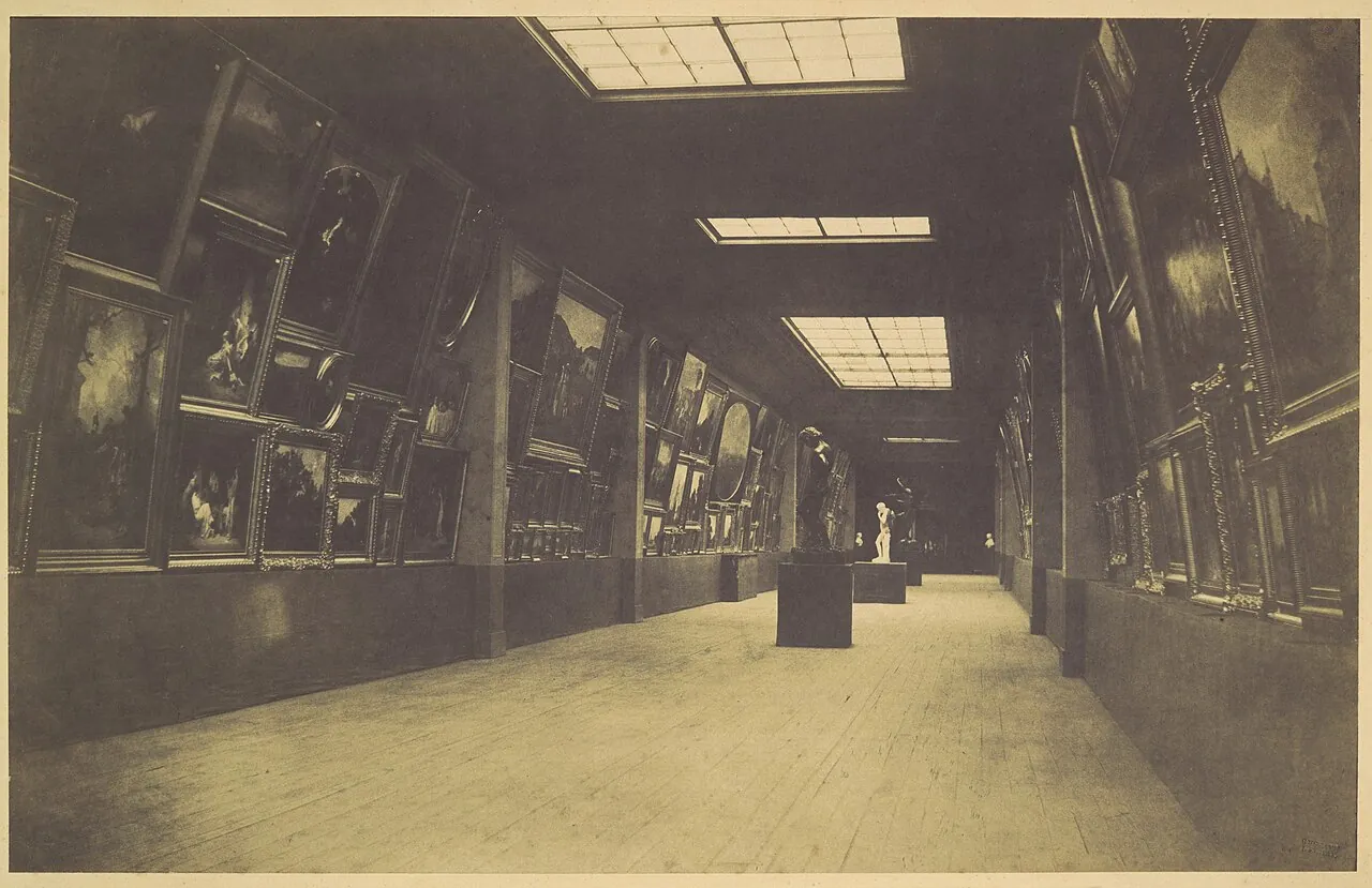 The Salon of 1852 by Gustave Le Gray