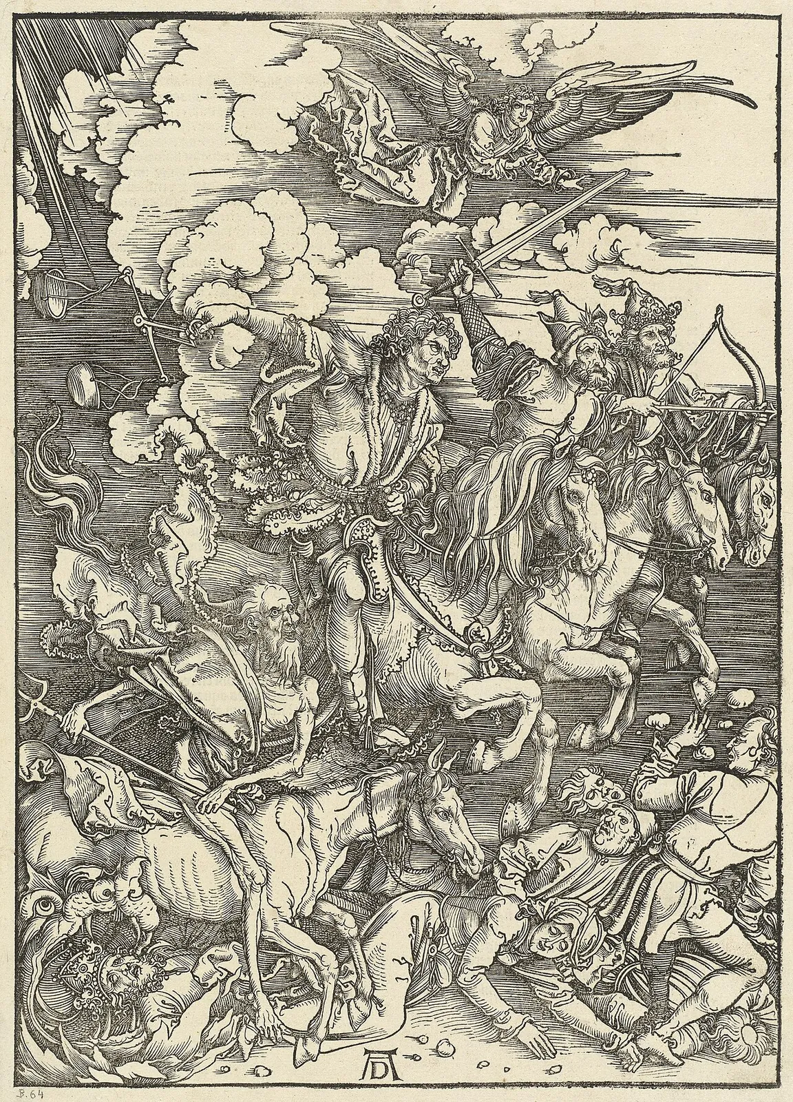 The Four Horsemen, from "The Apocalypse" by Albrecht Dürer
