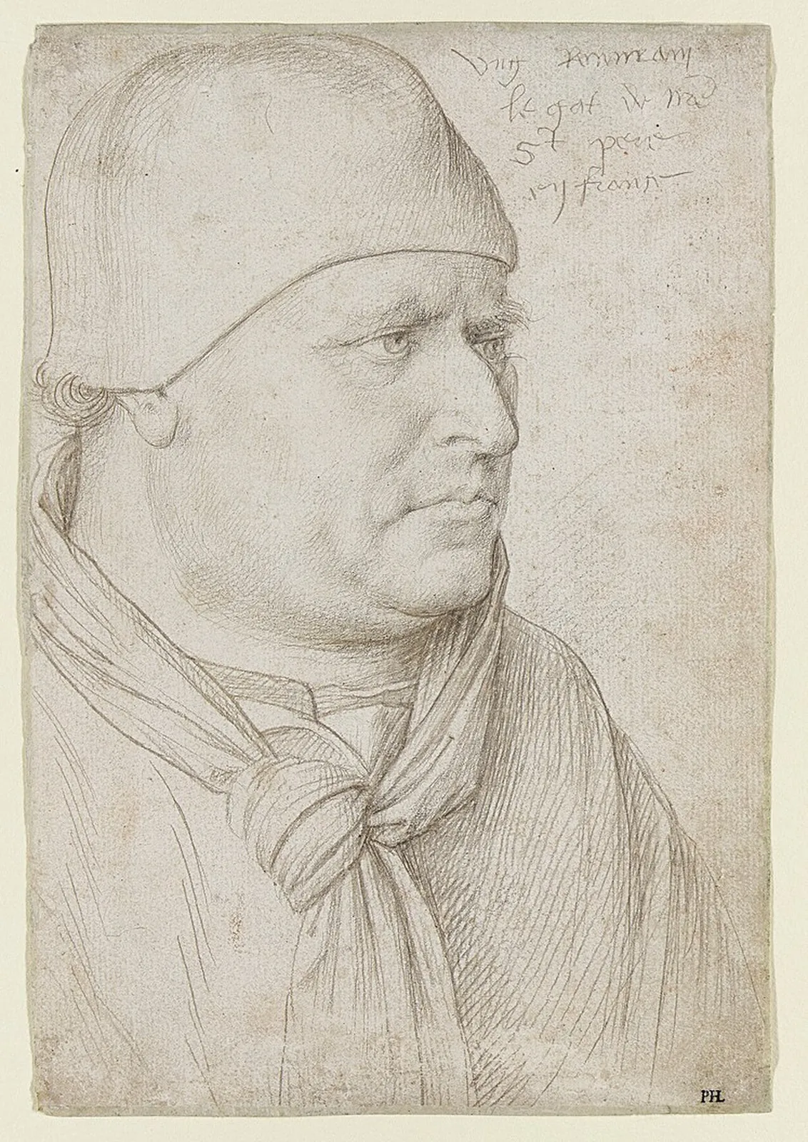 Portrait of Alain de Coëtivy (1407–1474) by Jean Fouquet