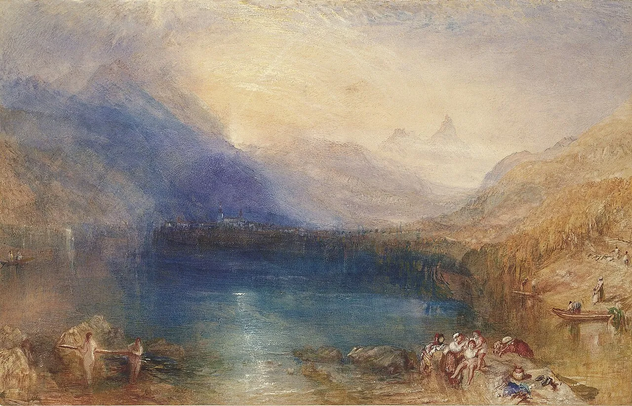The Lake of Zug by Joseph Mallord William Turner