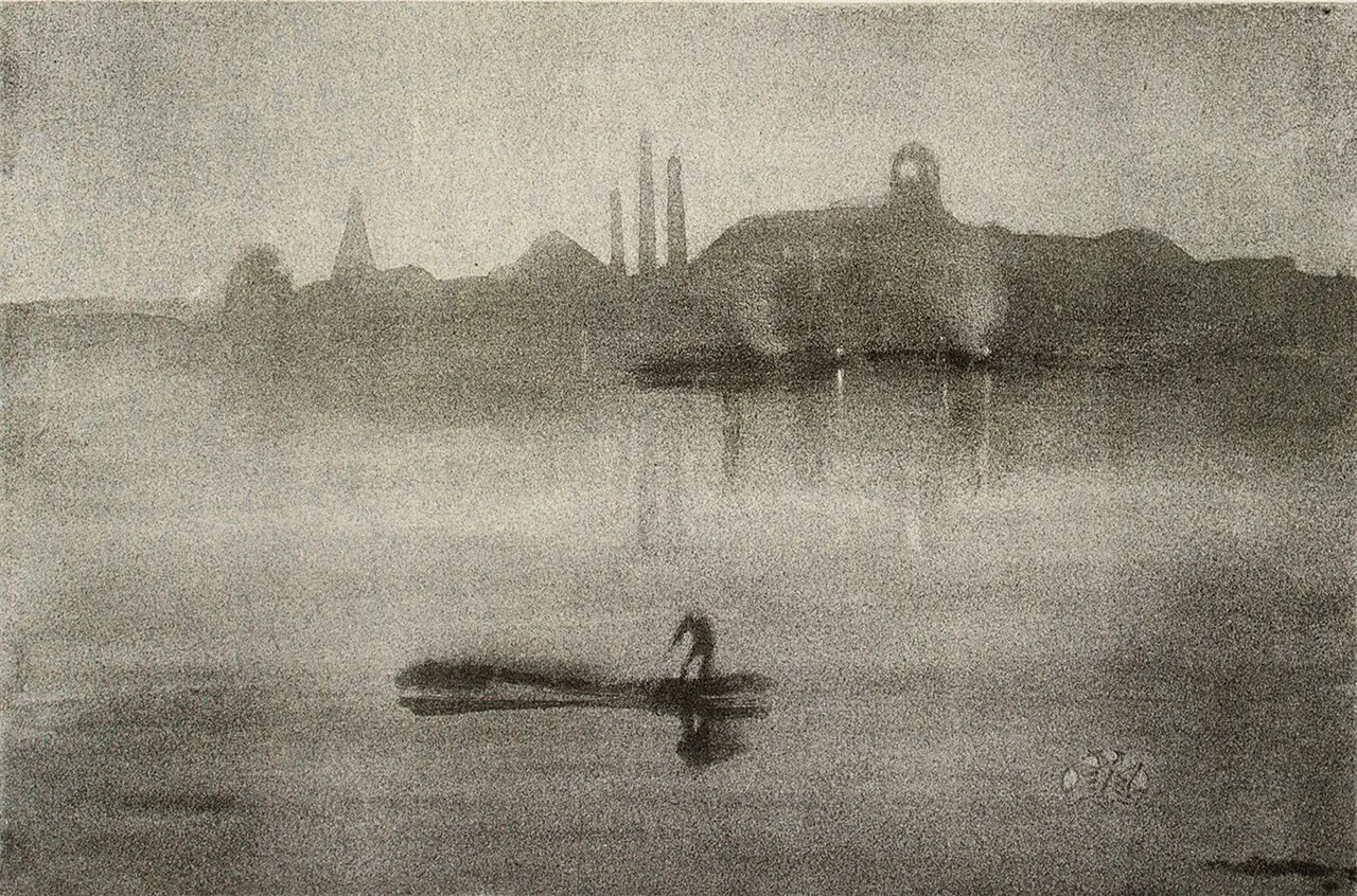 Nocturne (Nocturne: The Thames at Battersea) by James McNeill Whistler