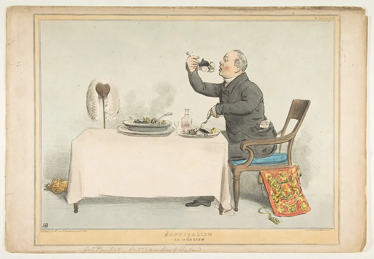 H(C)annibalism or an Irish Stew by Alfred Ducôte