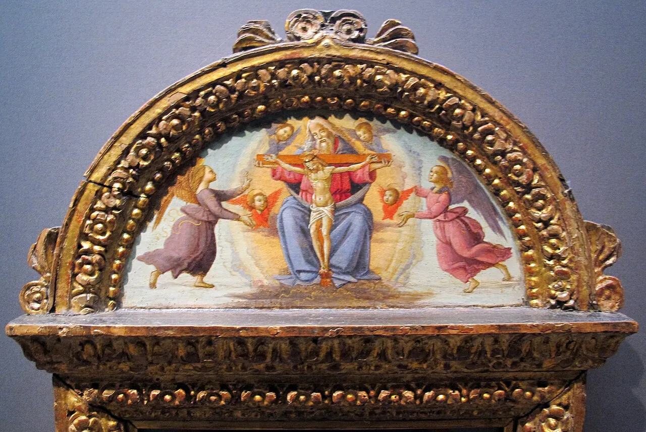 The Trinity by Bartolomeo di Giovanni