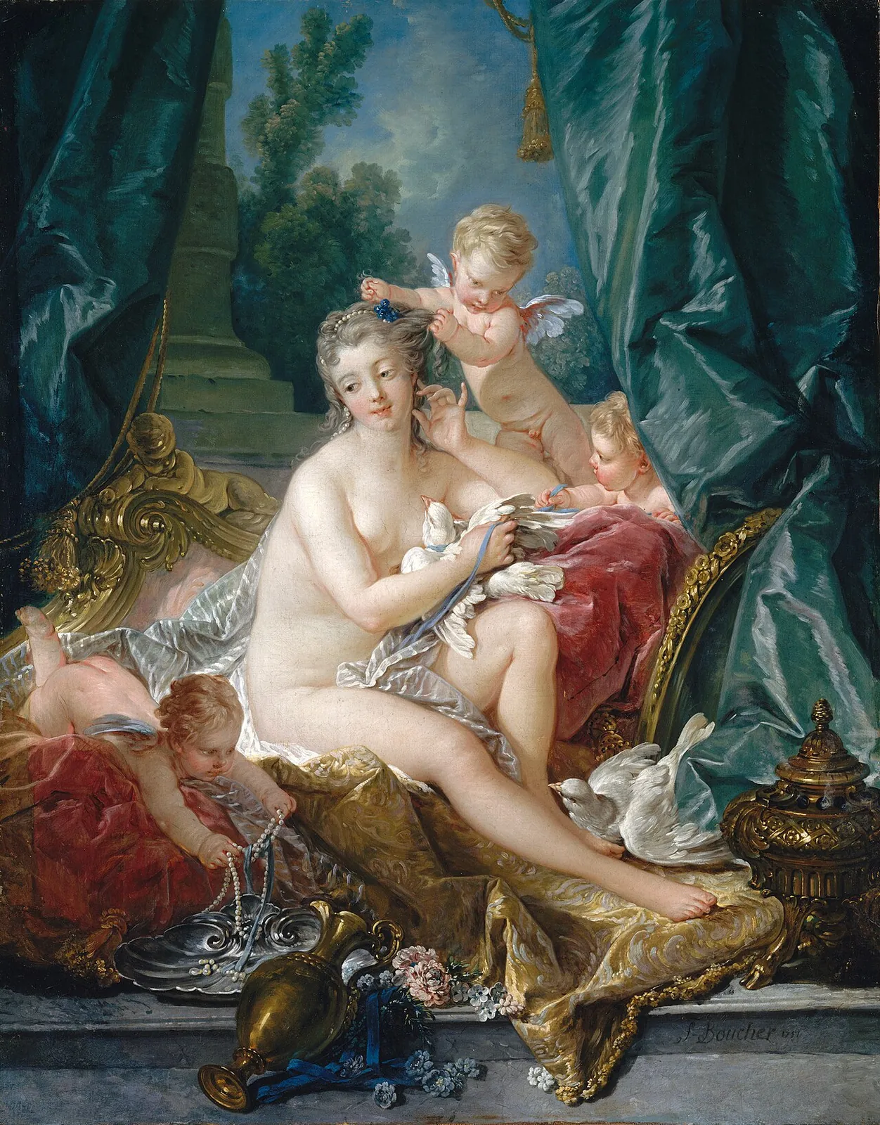 The Toilette of Venus by François Boucher