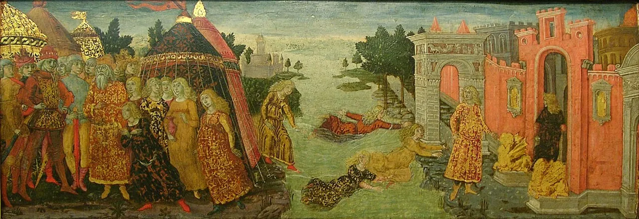 The Legend of Cloelia by Guidoccio di Giovanni Cozzarelli