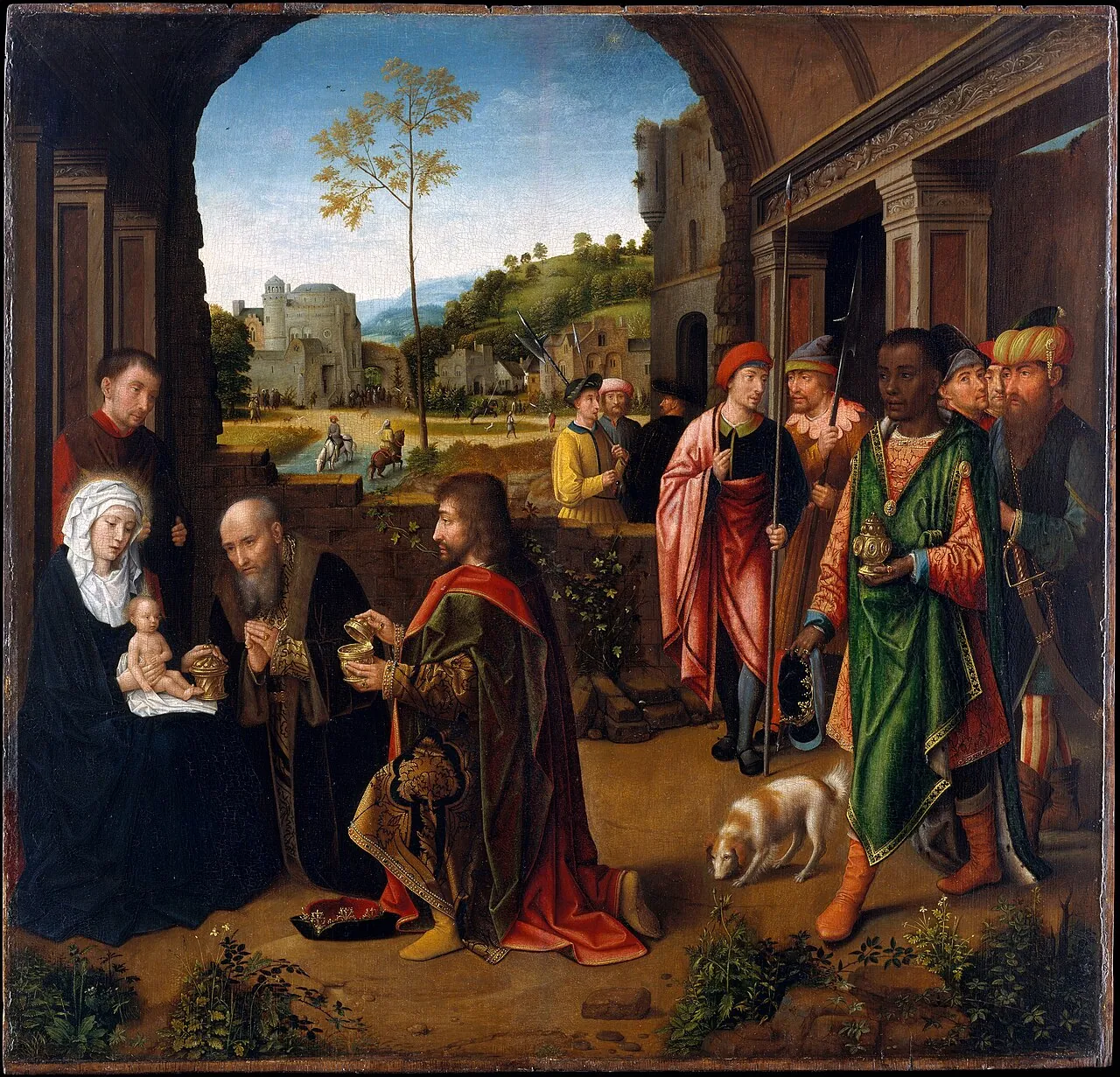 The Adoration of the Magi by Gerard David