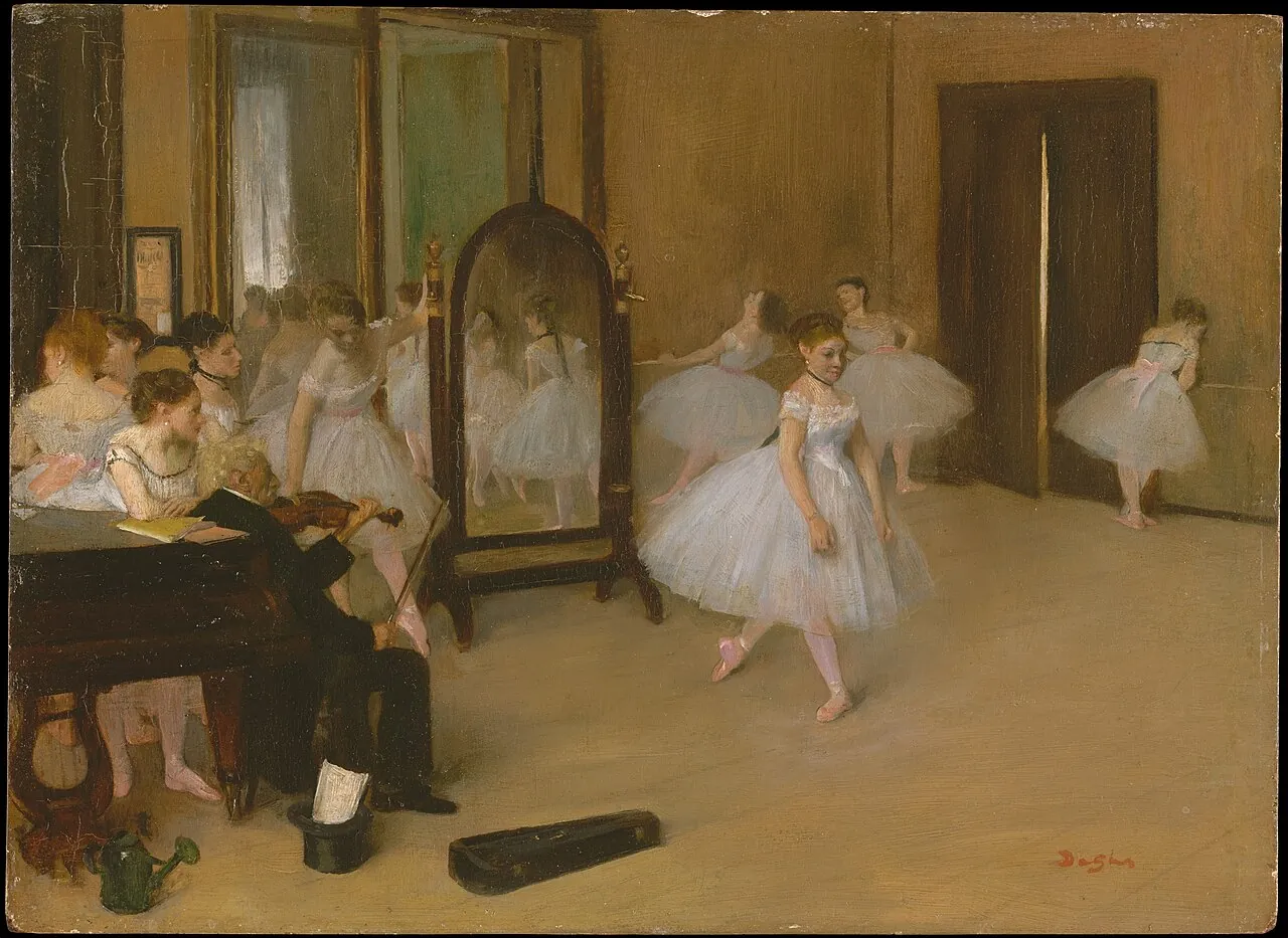 The Dancing Class by Edgar Degas