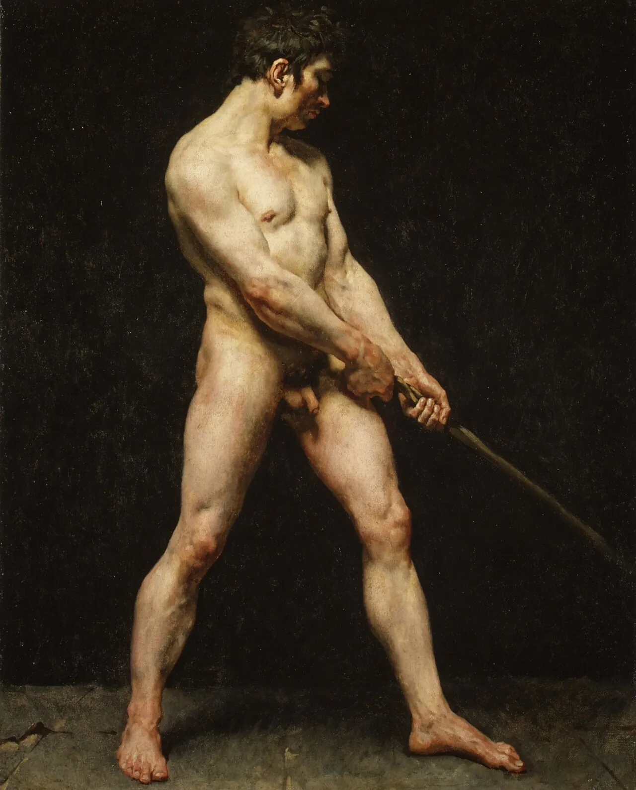 Study of a Nude Man by Pierre Narcisse Guérin