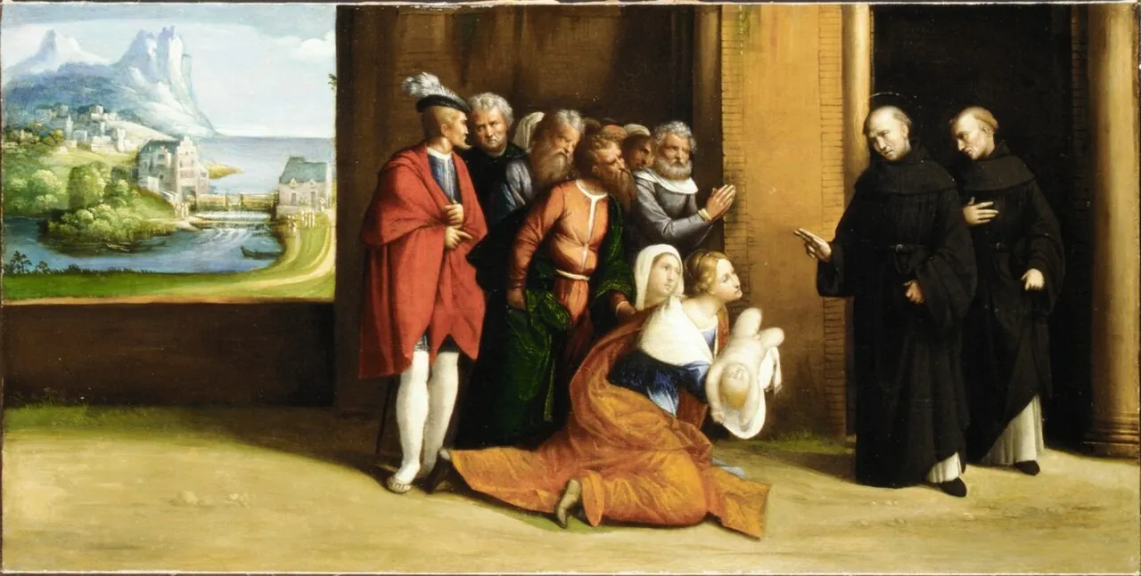 Saint Nicholas of Tolentino Reviving a Child by Garofalo (Benvenuto Tisi da Garofalo)