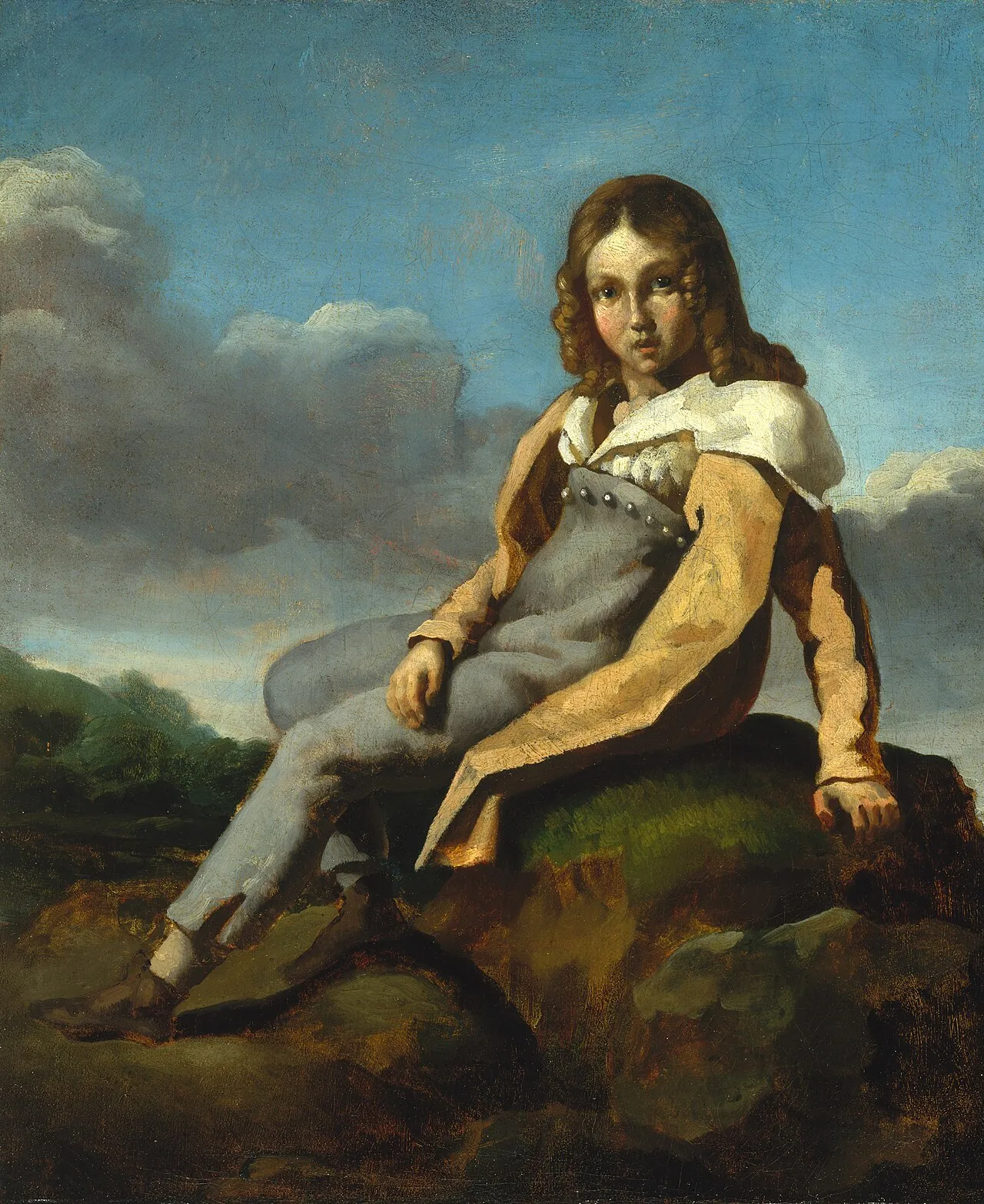 Alfred Dedreux (1810–1860) as a Child by Théodore Gericault