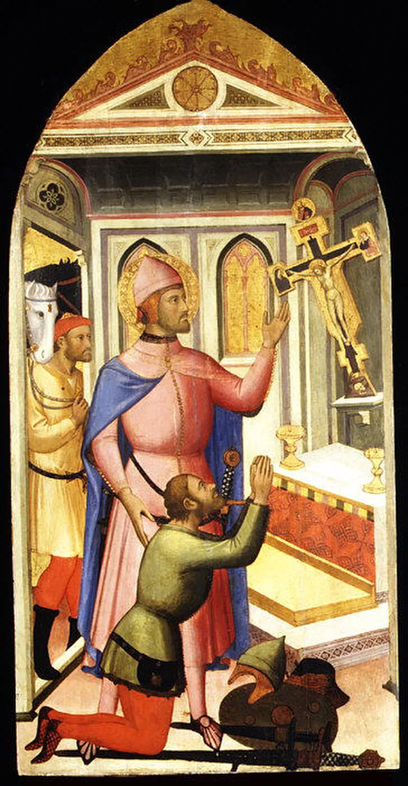 An Episode from the Life of Saint Giovanni Gualberto by Niccolò di Pietro Gerini