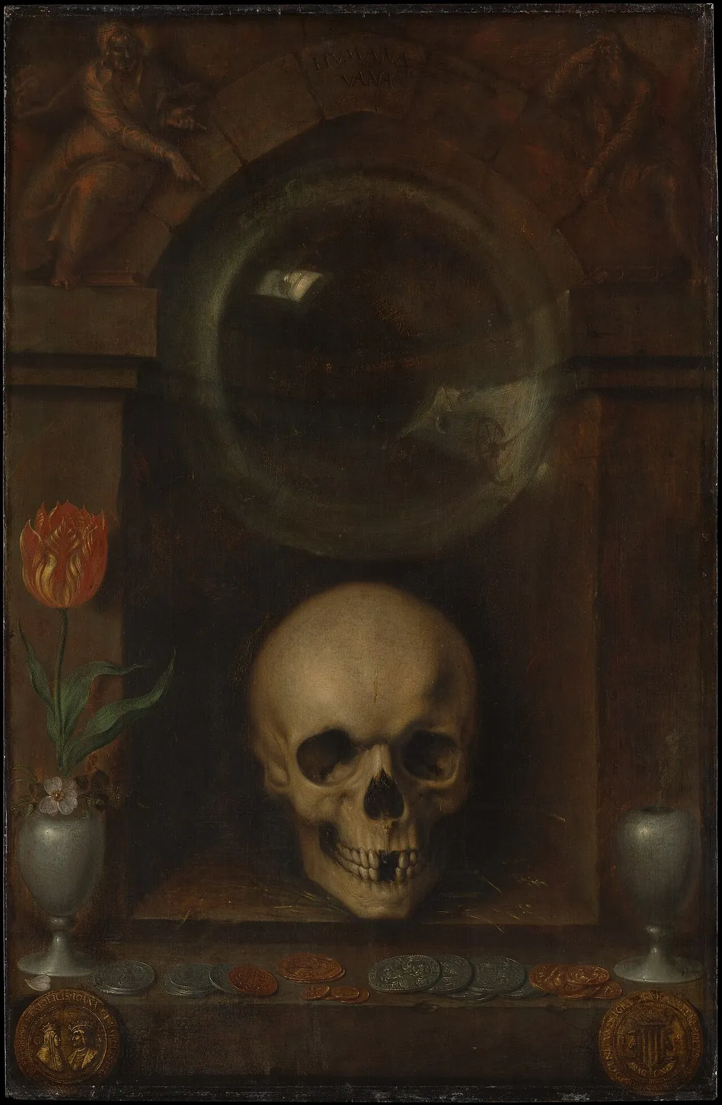 Vanitas Still Life by Jacques de Gheyn II