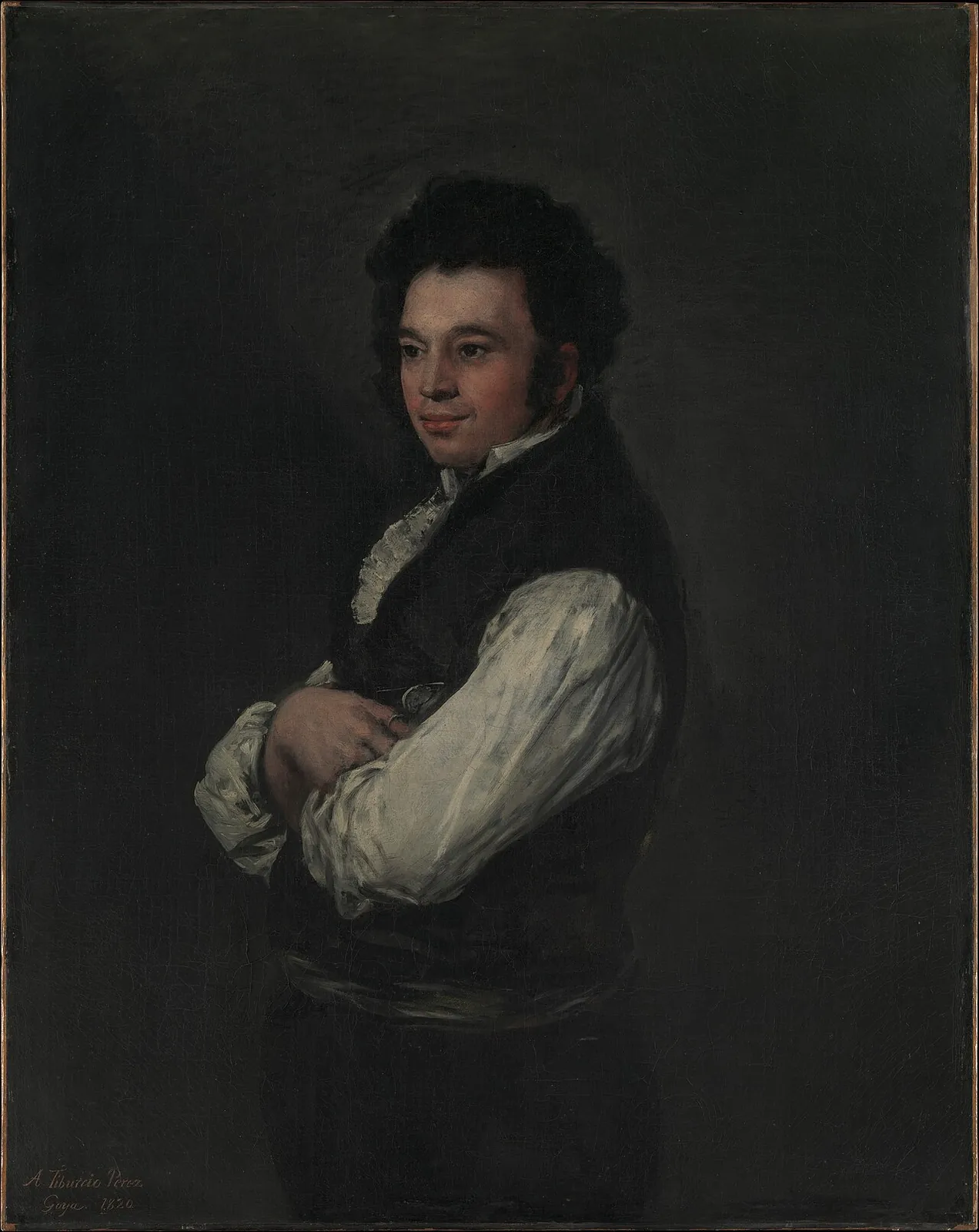 Tiburcio Pérez y Cuervo (1785/86–1841), the Architect by Goya (Francisco de Goya y Lucientes)