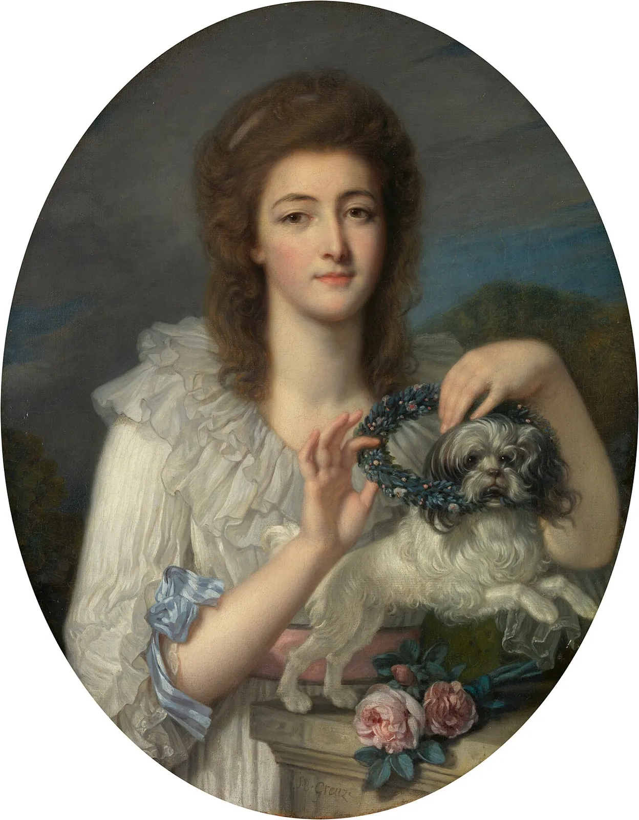 Princess Varvara Nikolaevna Gagarina (1762–1802) by Jean-Baptiste Greuze