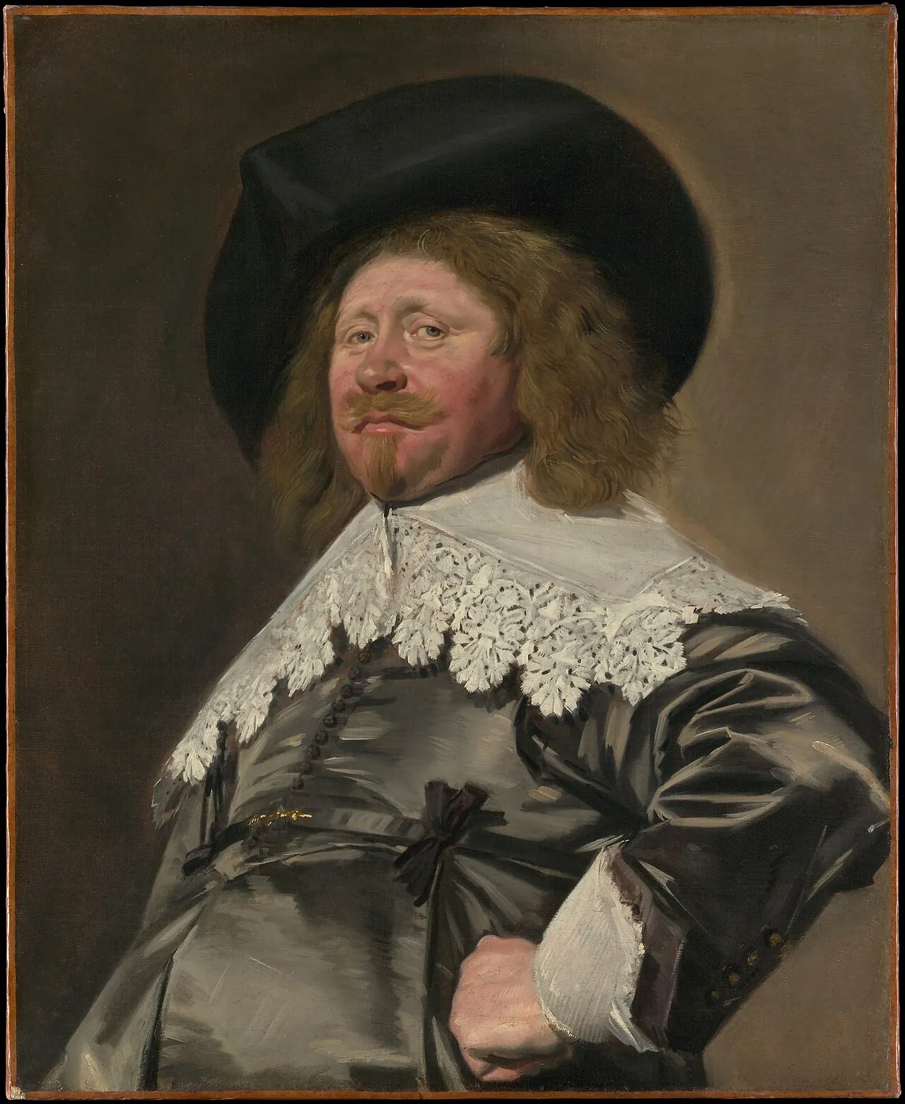 Portrait of a Man, Possibly Nicolaes Pietersz Duyst van Voorhout (born about 1600, died 1650) by Frans Hals
