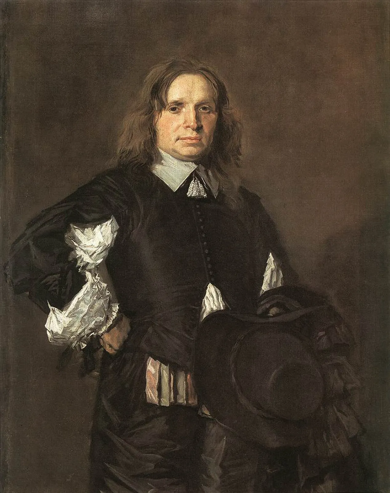 Portrait of a Man by Frans Hals
