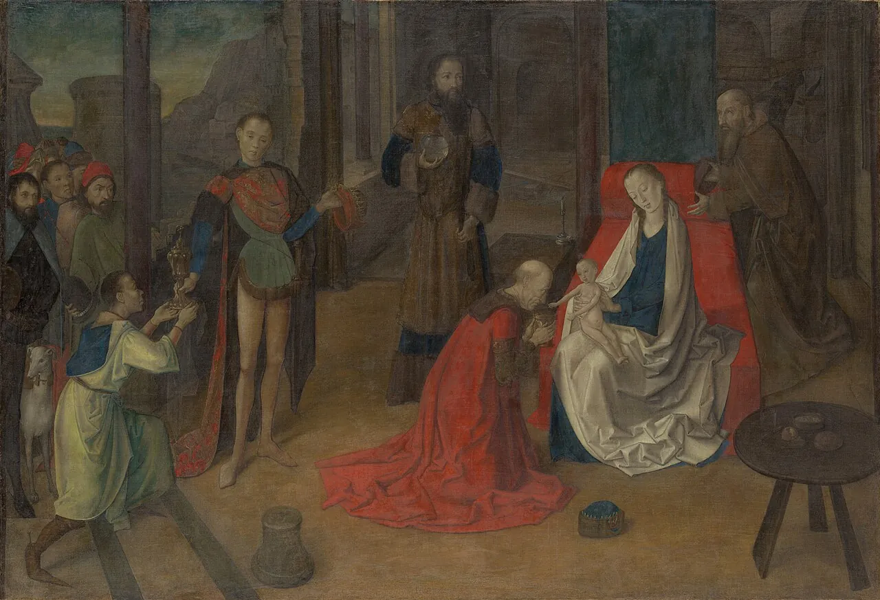 The Adoration of the Magi by Justus of Ghent