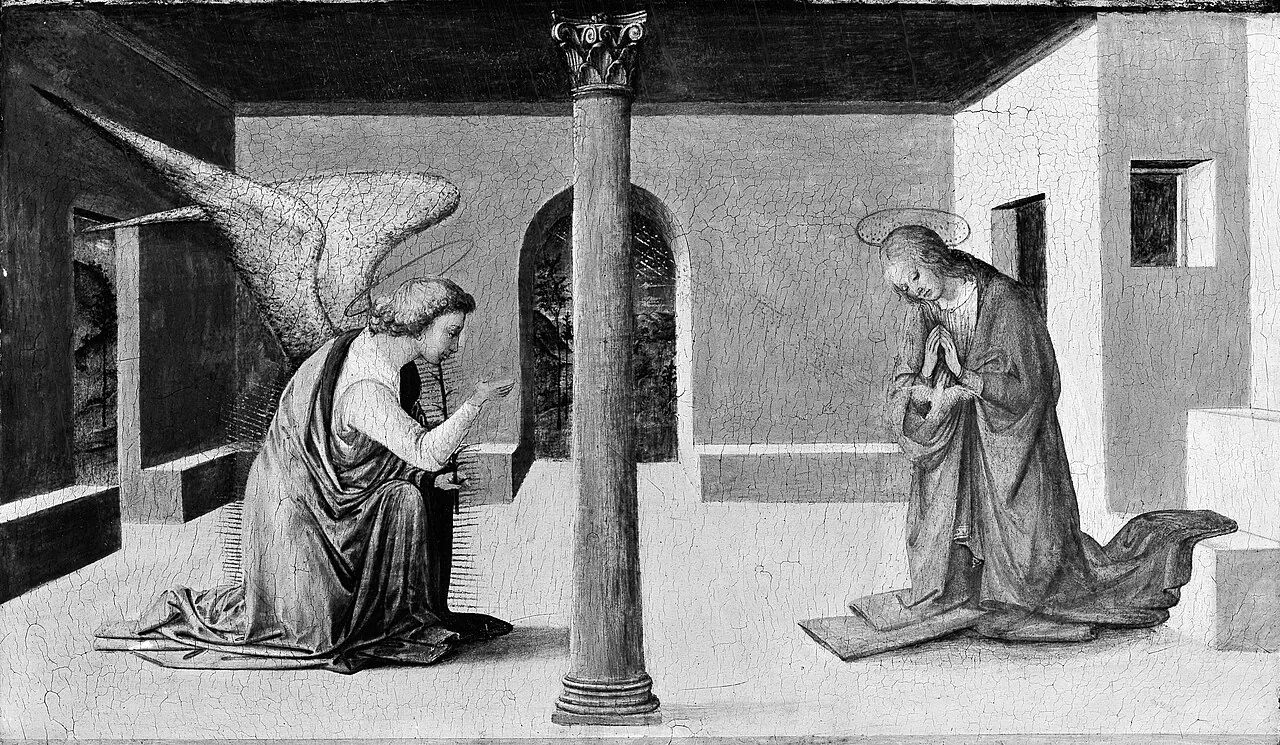 The Annunciation by Fra Filippo Lippi