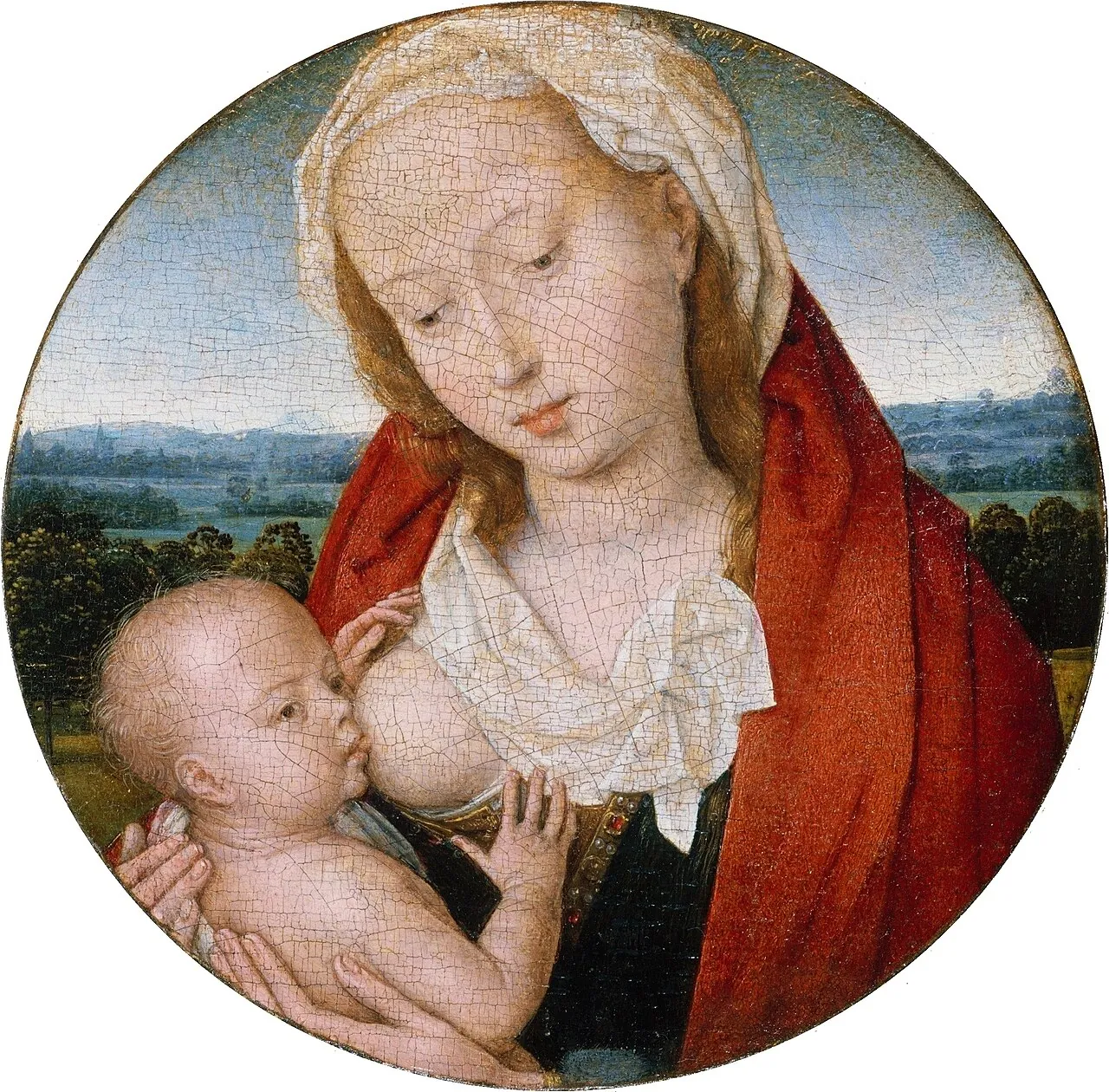 Virgin and Child by Hans Memling