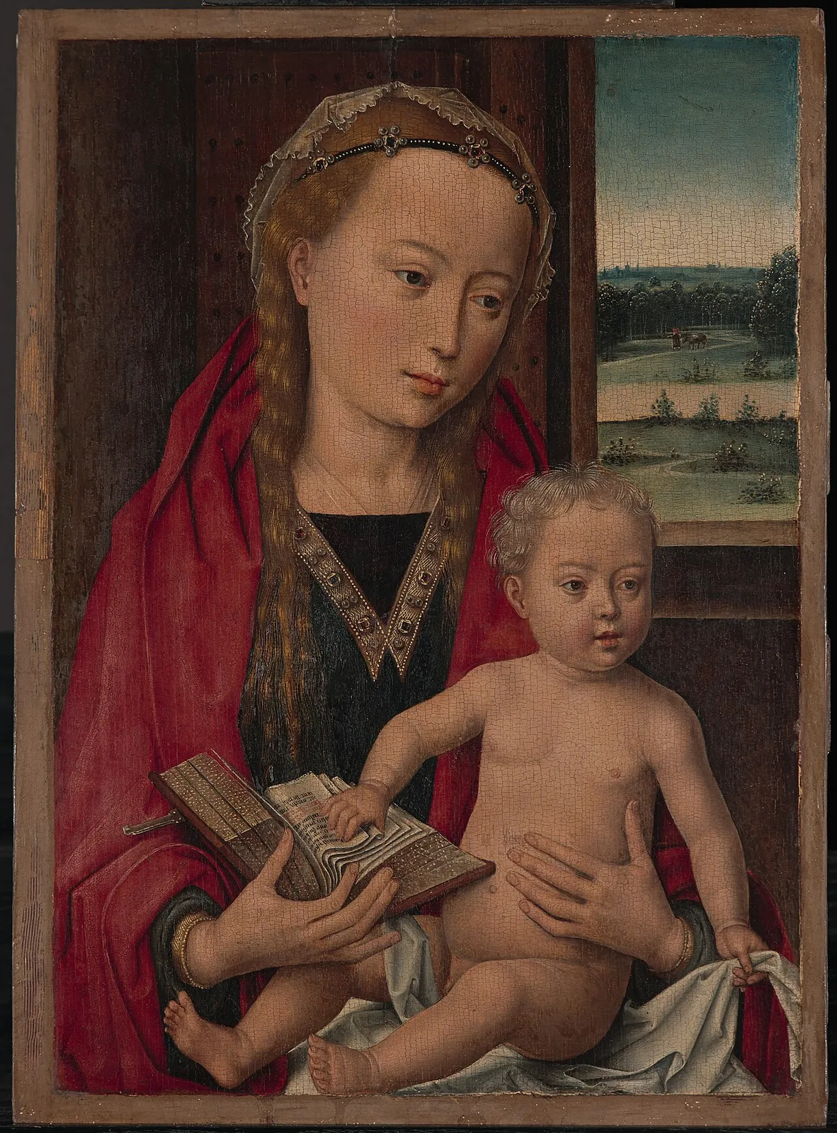 Virgin and Child by Hans Memling