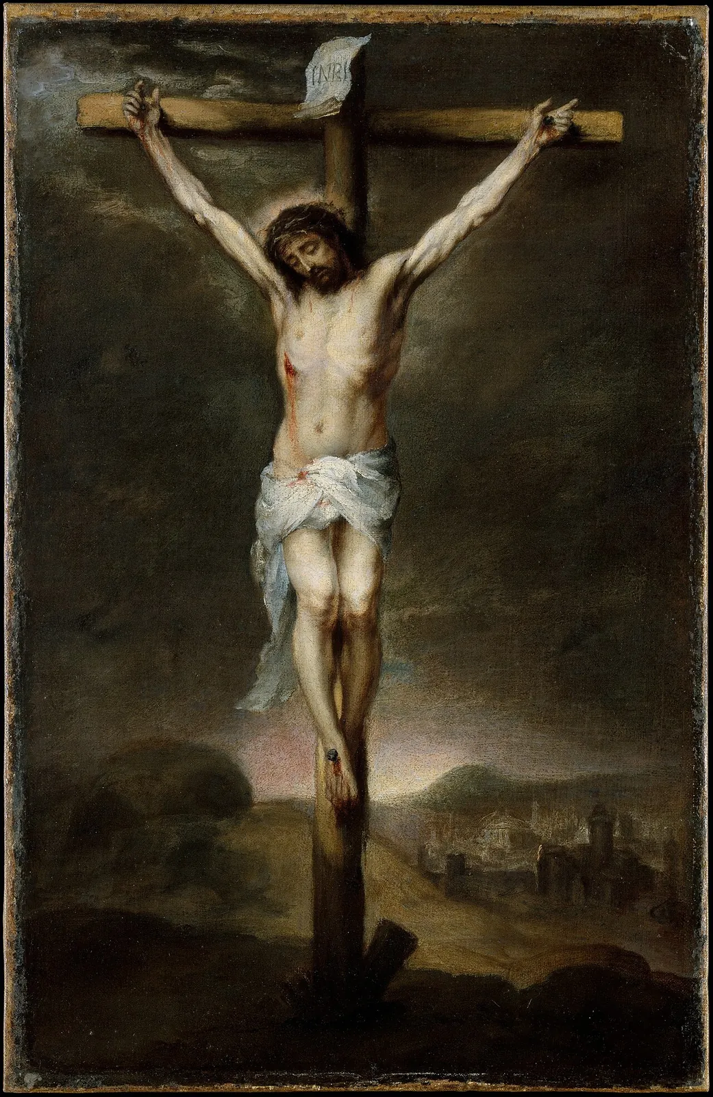 The Crucifixion by Bartolomé Estebán Murillo