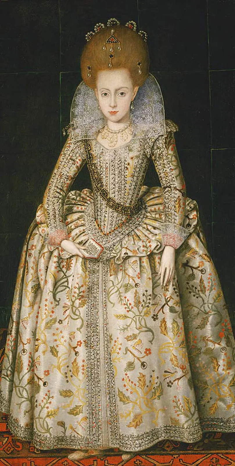 Princess Elizabeth (1596–1662), Later Queen of Bohemia by Robert Peake the Elder