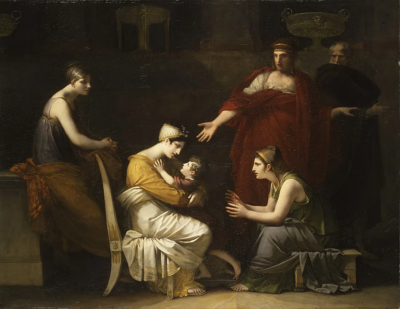 Andromache and Astyanax by Pierre Paul Prud'hon