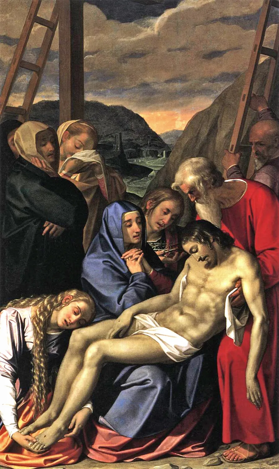 The Lamentation by Scipione Pulzone (Il Gaetano)