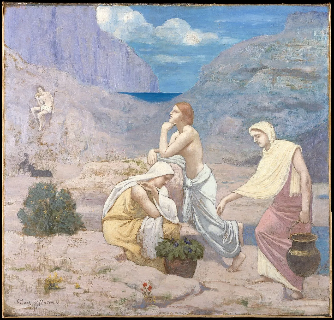 The Shepherd's Song by Pierre Puvis de Chavannes