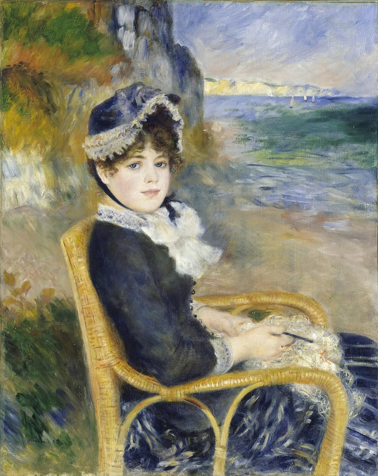 By the Seashore by Auguste Renoir