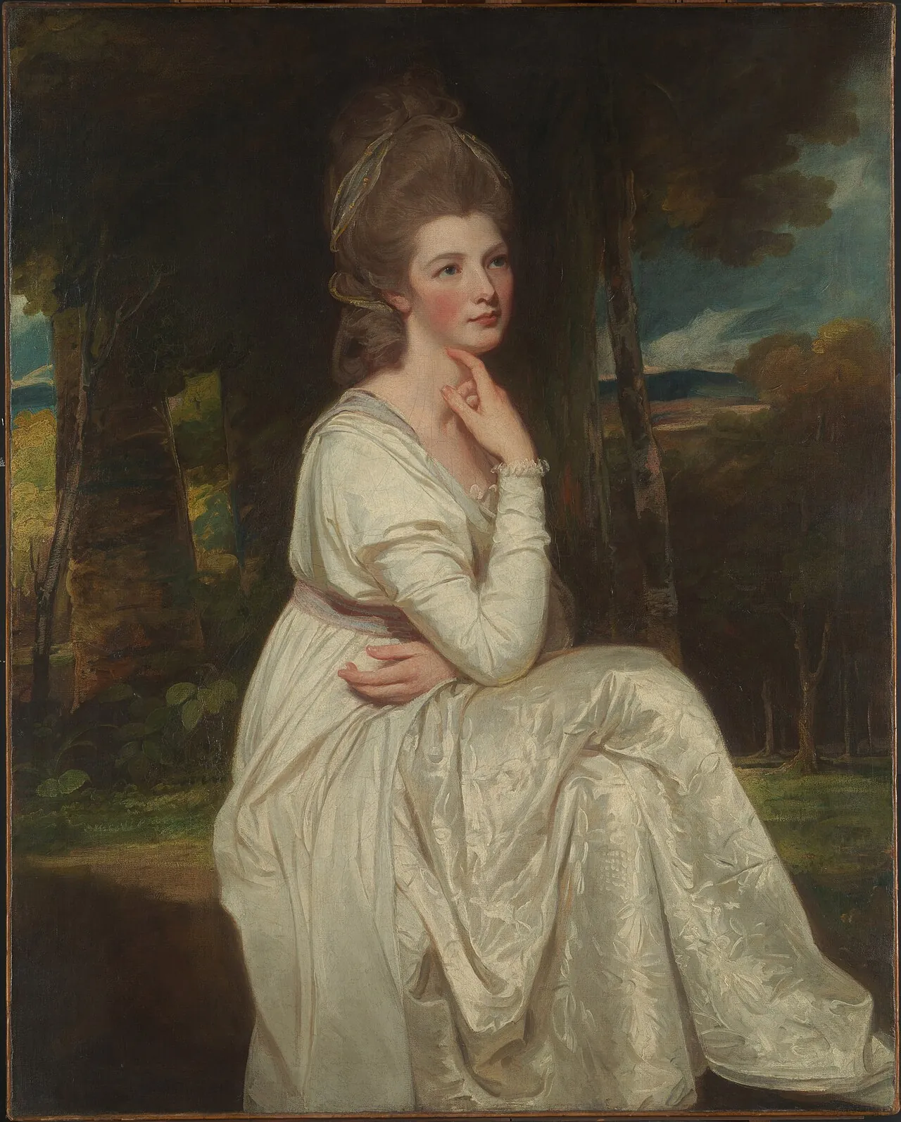 Lady Elizabeth Stanley (1753–1797), Countess of Derby by George Romney
