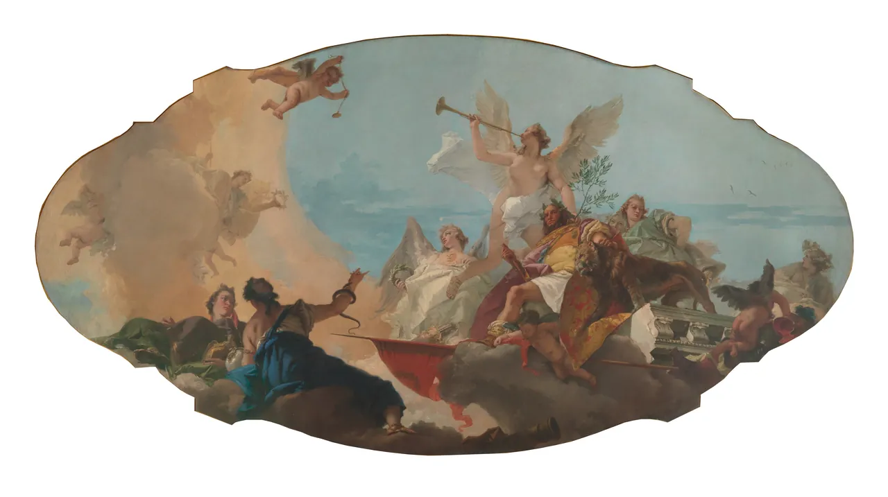 The Glorification of the Barbaro Family by Giovanni Battista Tiepolo