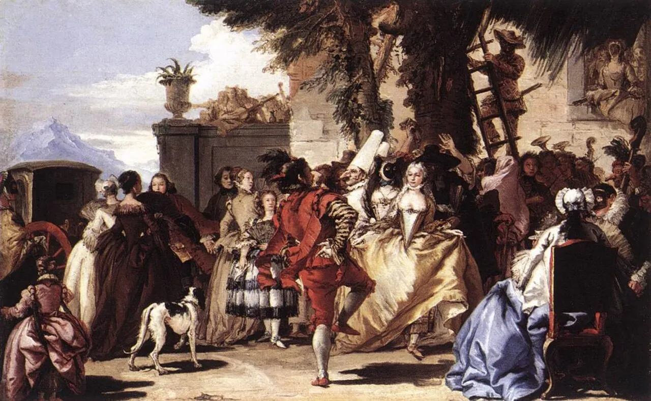 A Dance in the Country by Giovanni Domenico Tiepolo