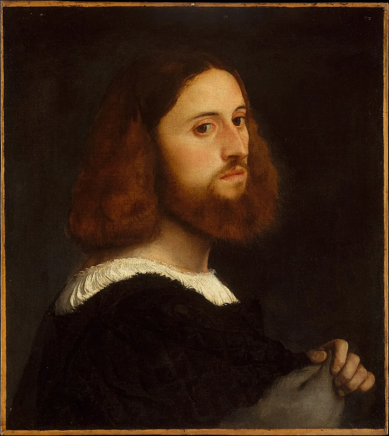 Portrait of a Man by Titian (Tiziano Vecellio)
