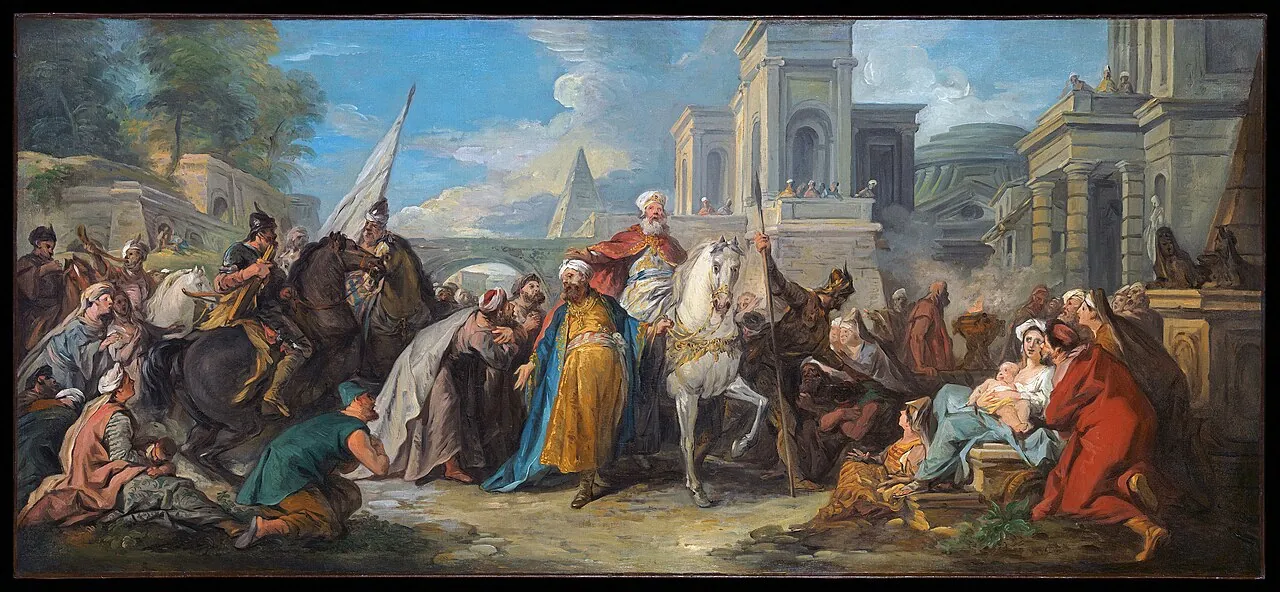 The Triumph of Mordecai by Jean François de Troy