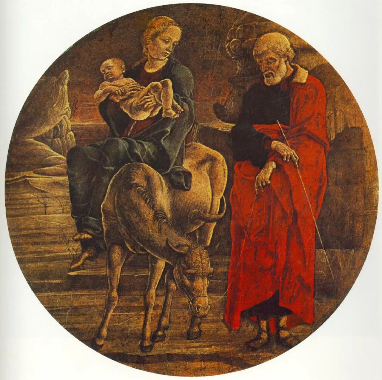 The Flight into Egypt by Cosmè Tura (Cosimo di Domenico di Bonaventura)