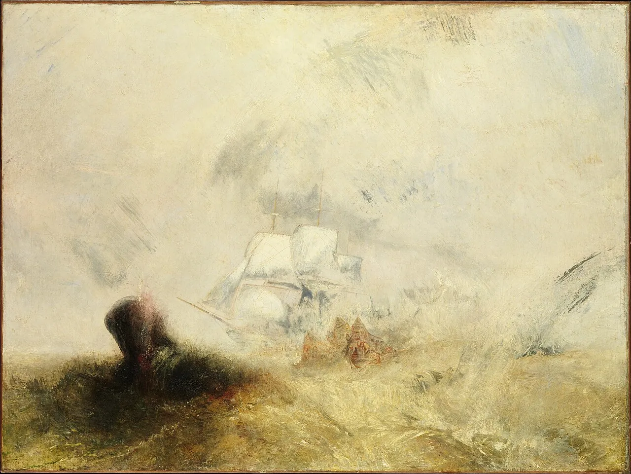 Whalers by Joseph Mallord William Turner