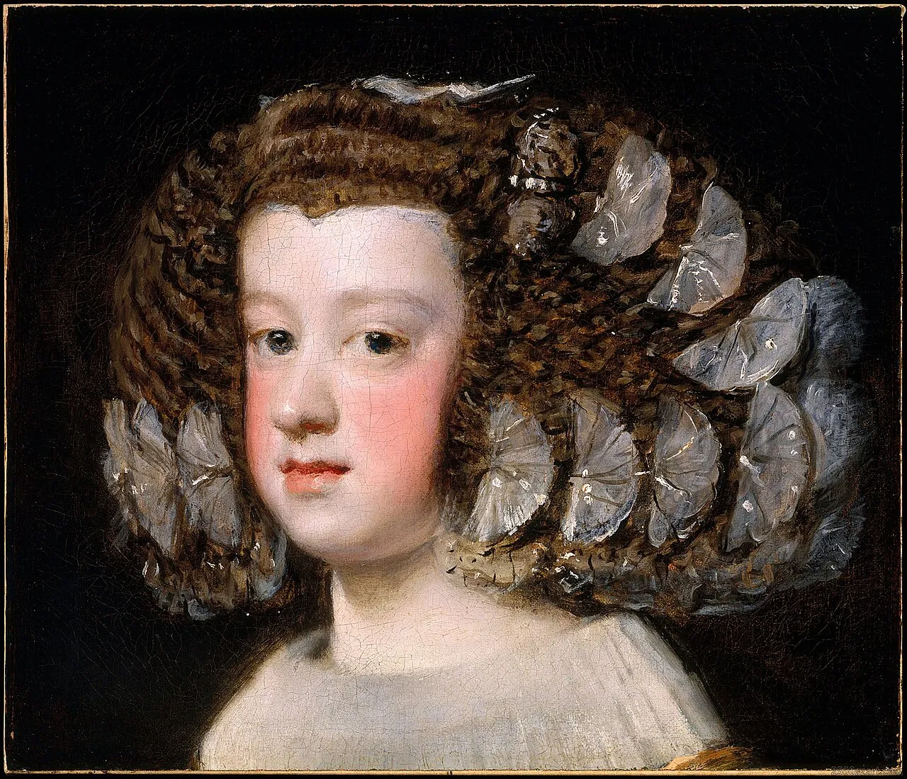 María Teresa (1638–1683), Infanta of Spain by Velázquez (Diego Rodríguez de Silva y Velázquez)