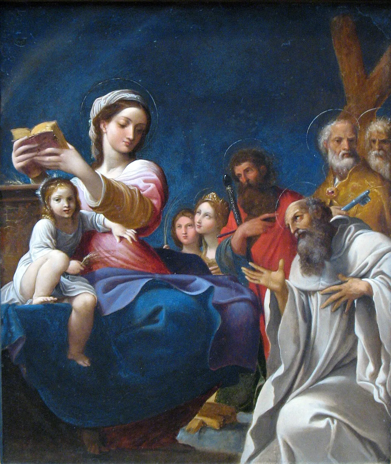 Madonna and Child with Saints by Ludovico Carracci