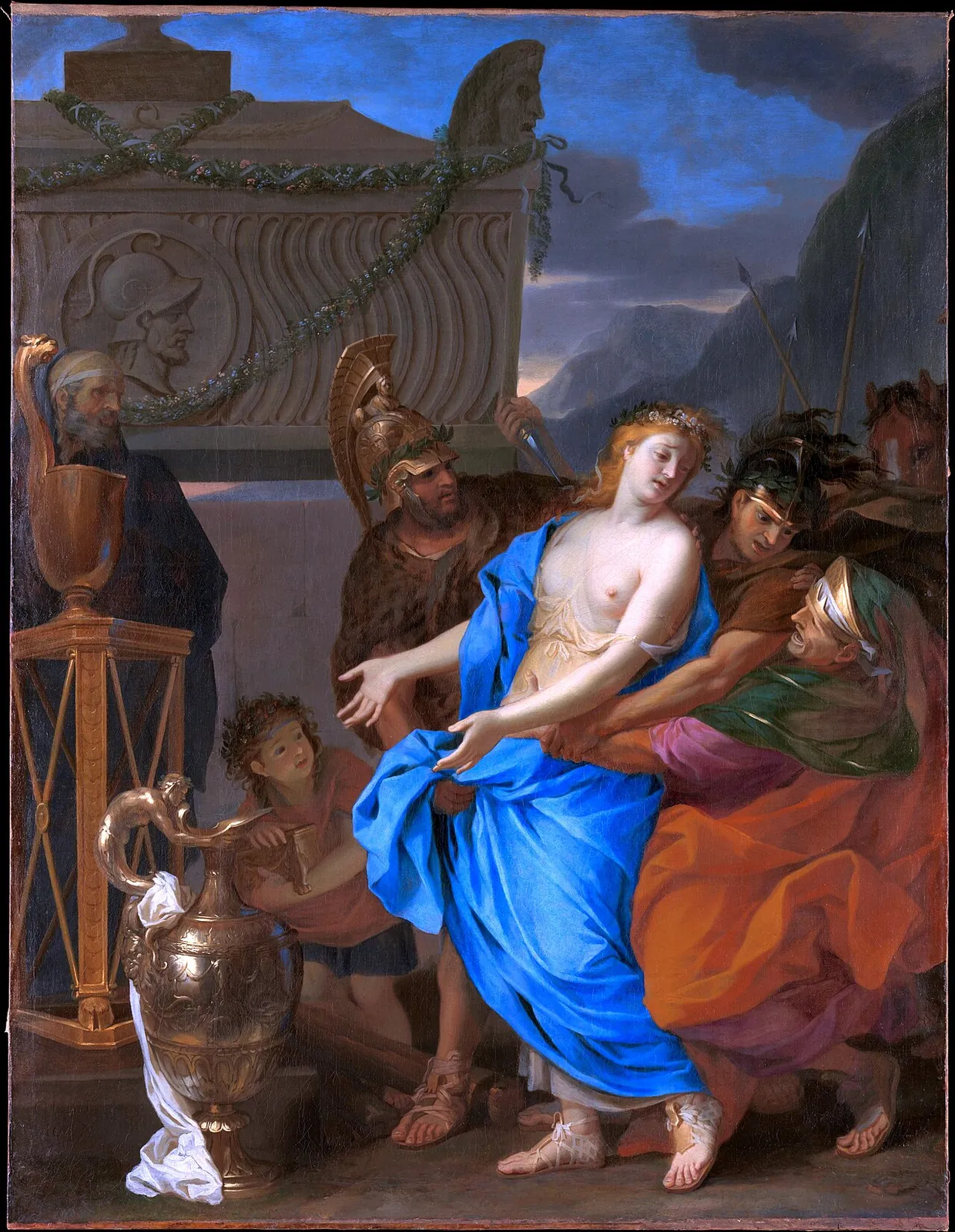 The Sacrifice of Polyxena by Charles Le Brun