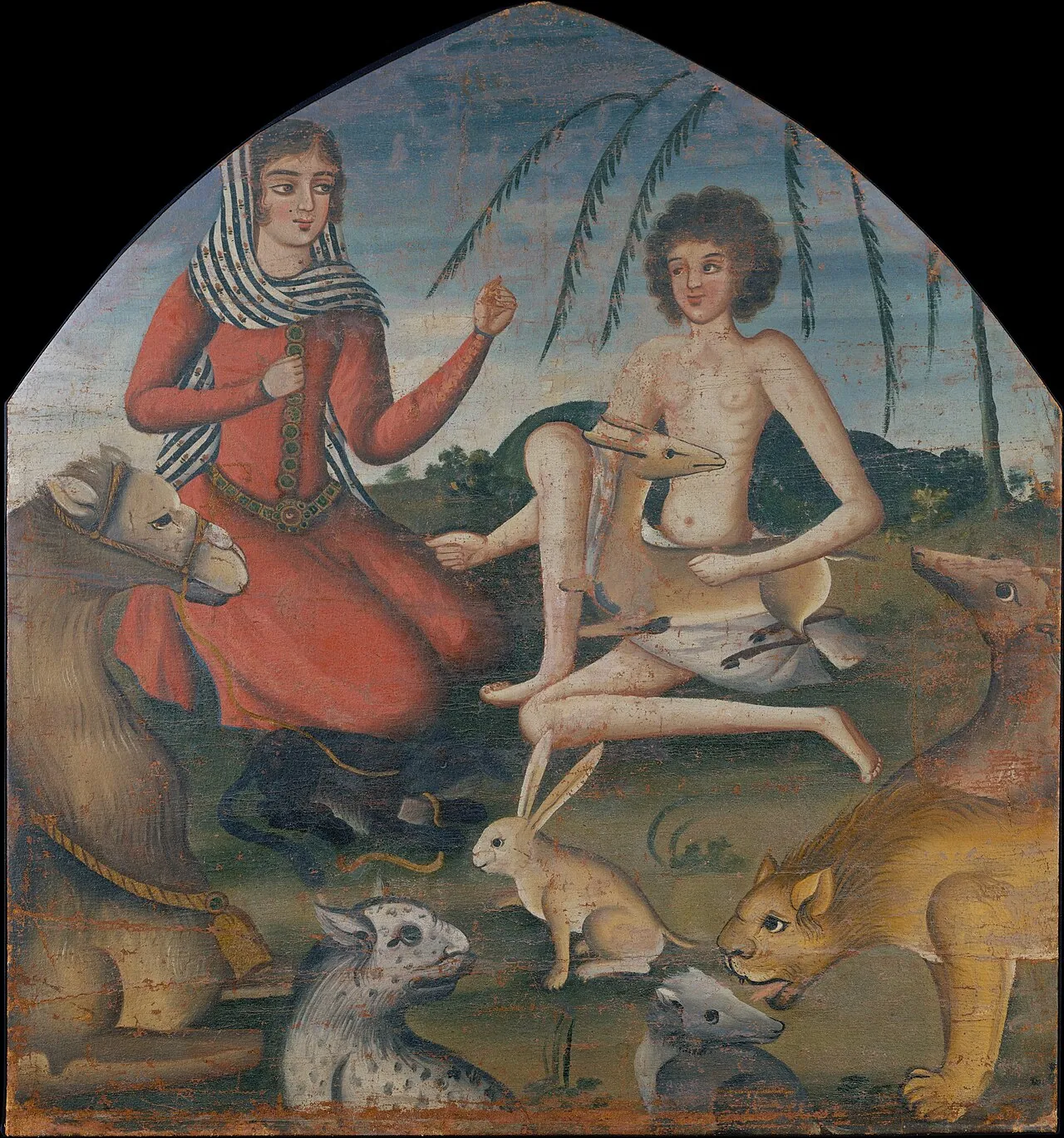 Laila and Majnun by Unknown artist