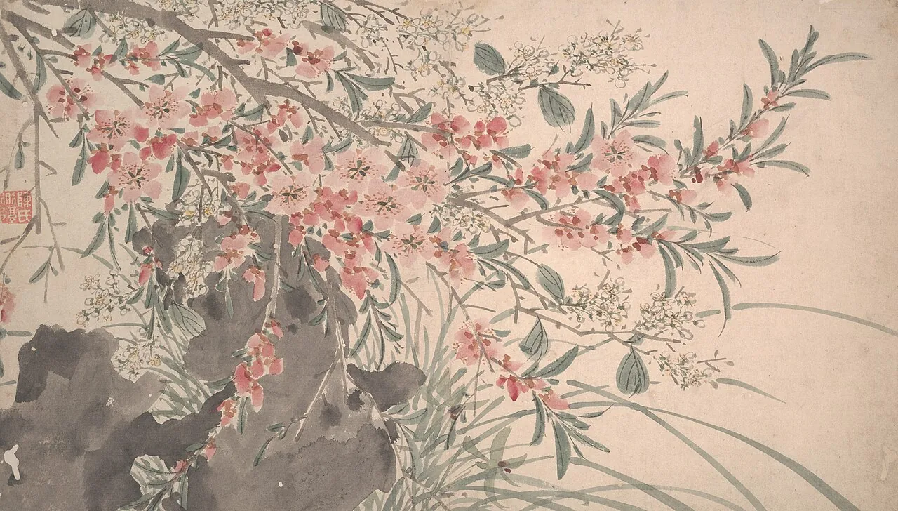 明 仿陳淳 雜花圖 冊|Garden Flowers by Chen Chun